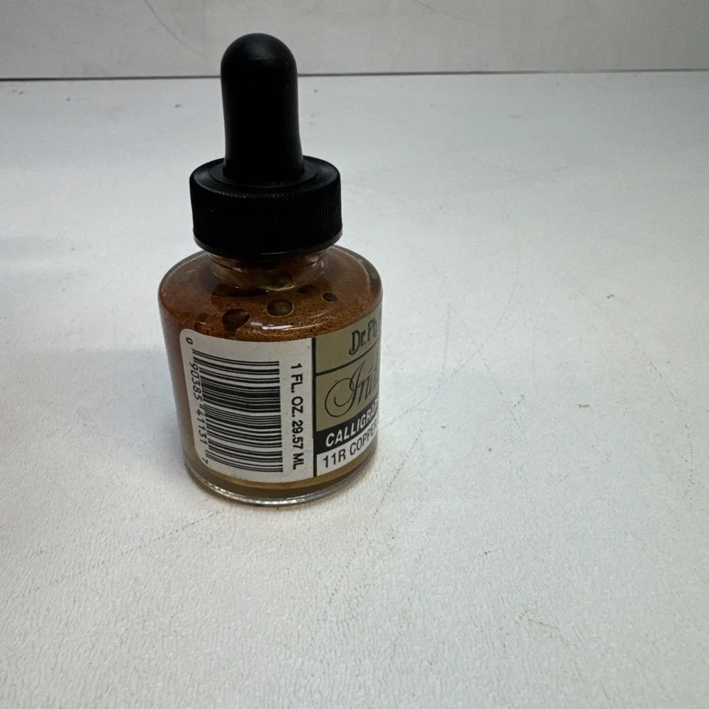 Iridescent Calligraphy Ink, Copper Plate Gold, 11R Bottle